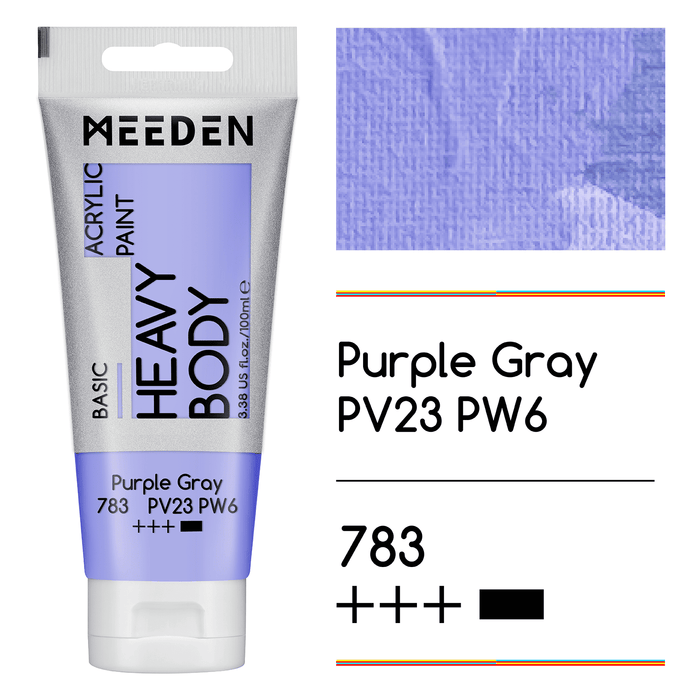 Purple Gray + Titanium White (1 Tube Each)