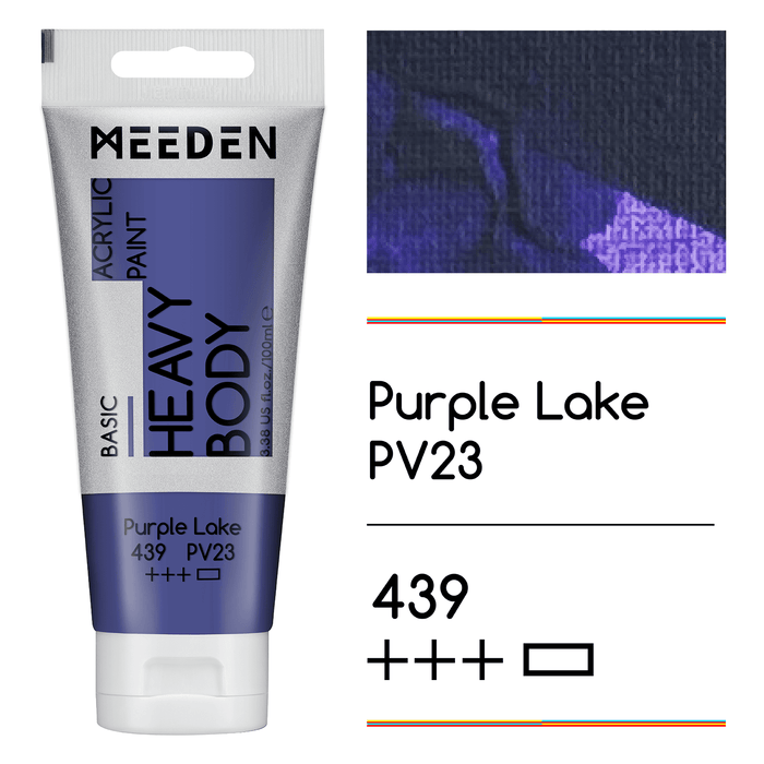 Purple Lake + Titanium White (1 Tube Each)