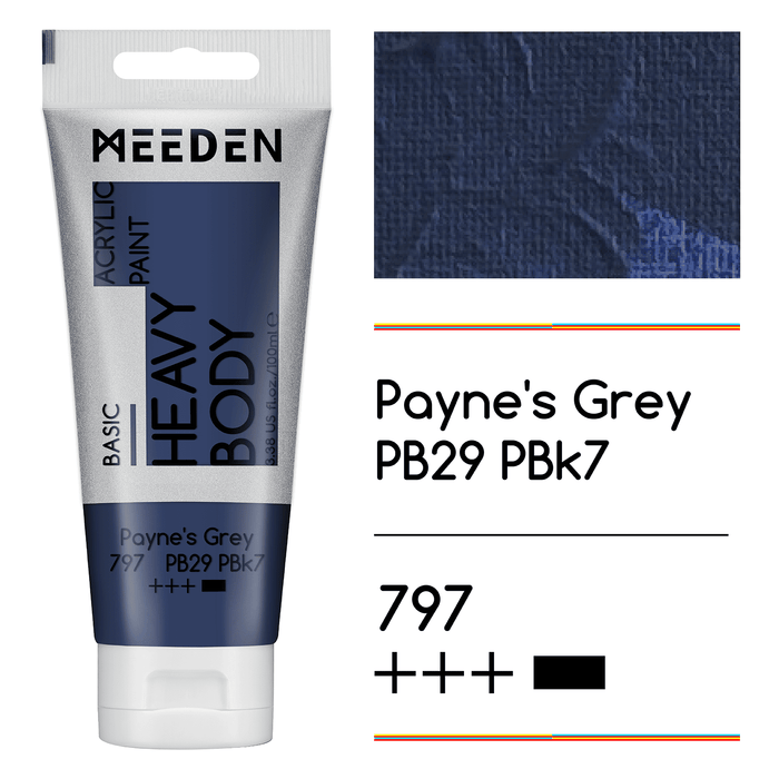 Payne's Grey + Titanium White (1 Tube Each)