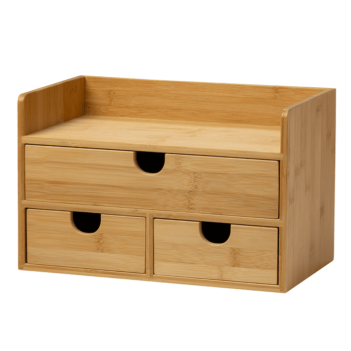 3 Drawers with shelf