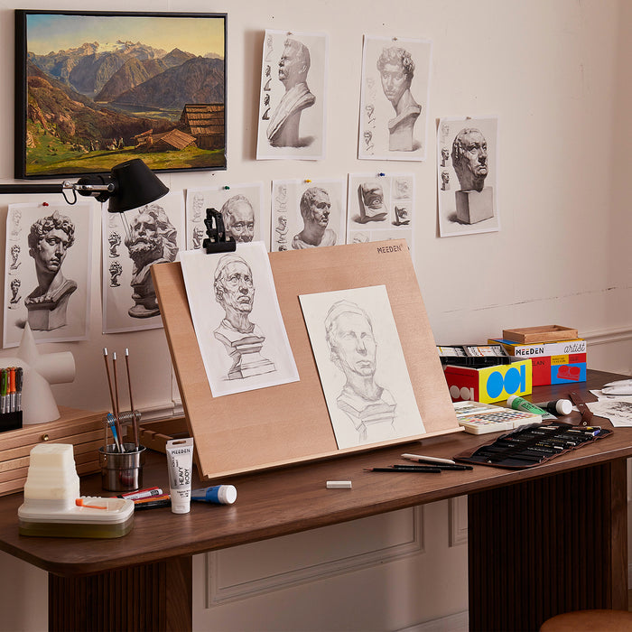 MEEDEN Extra Large Desk Easel - Beechwood -6083 - Natural