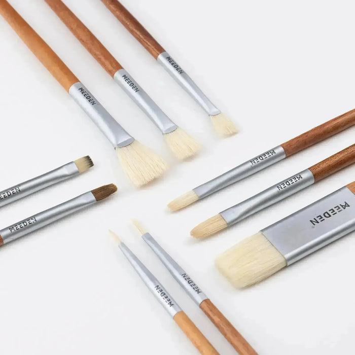 MEEDEN Professional 10 Pcs Oil Paint Brush Set - MEEDEN ARTBrushes