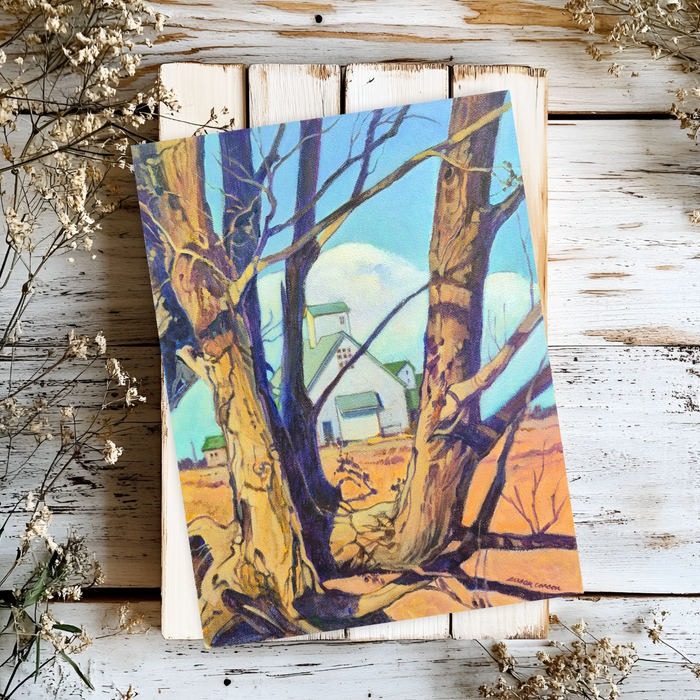 Midwest Farmland Collection | Set of 14 Blank 4x6 Notecards by Illinois Artist Susan Carson