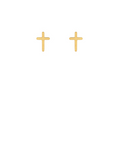 Mini Cross Stud Earrings