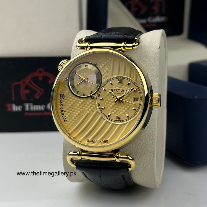 Modern Leather Strap Watch BW-276