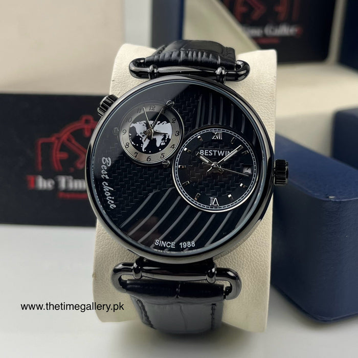 Modern Leather Strap Watch BW-276