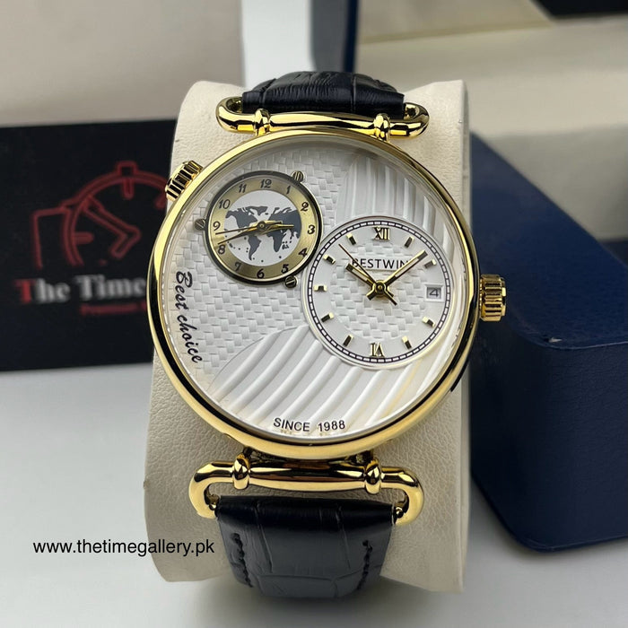 Modern Leather Strap Watch BW-276