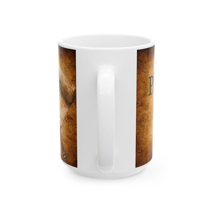 Mystery Writer Coffee Mug 15 oz Plotting Murder One Page at a Time