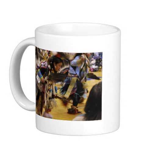 Native American Pow Wow Coffee Mugs 11 oz, 15 oz, Ceramic