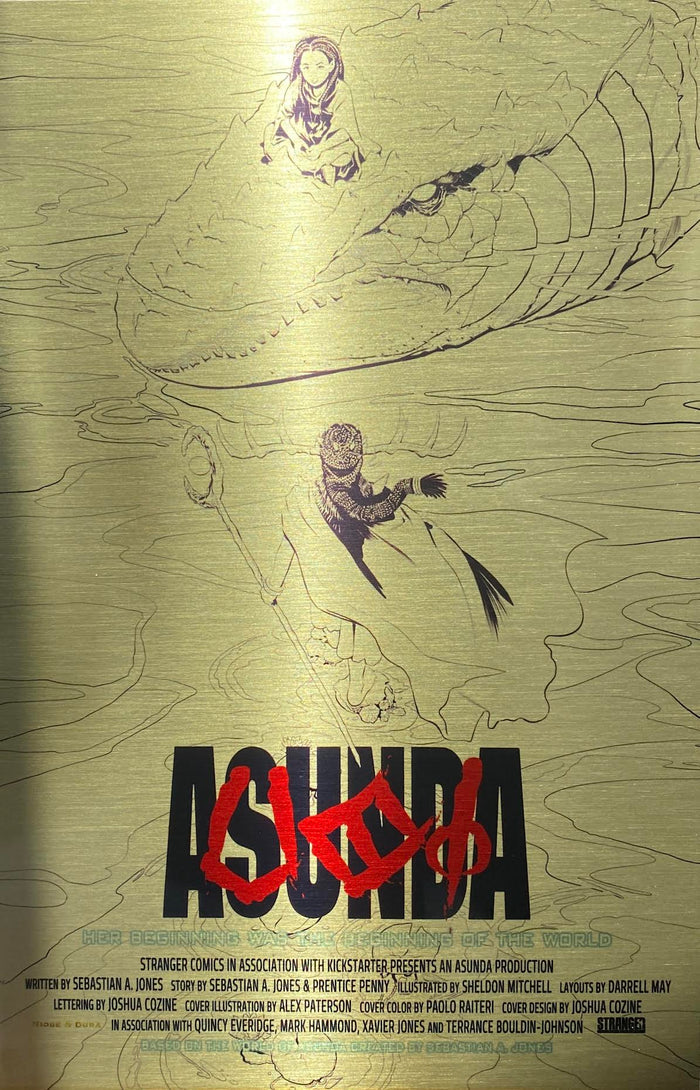 Gold Metal "Inks" Trade - Unsigned