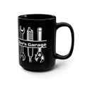Personalized Gearhead Automotive Mug 15oz, Custom Black Coffee Cup