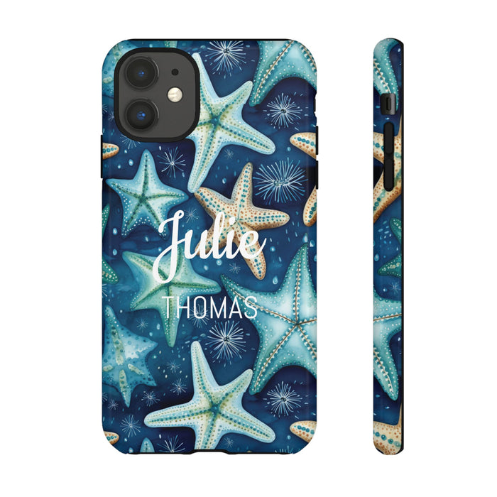 Personalized Starfish Phone Case Beach Ocean Cover iPhone Samsung Google
