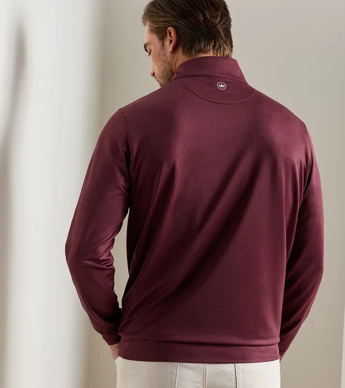 Perth Herringbone Performance Quarter-Zip