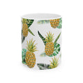 Pineapple Coffee Mug – Tropical Fruit Ceramic Cup 11oz/15oz Dishwasher Safe