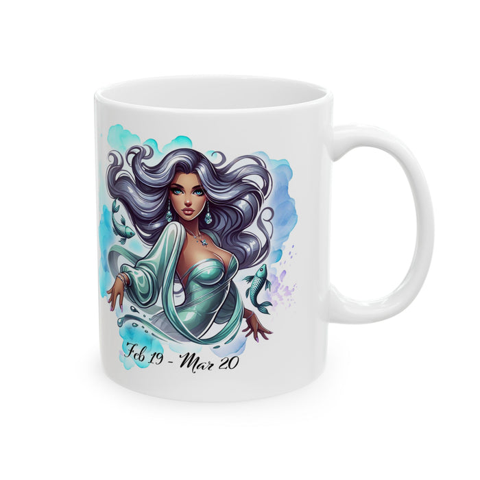 Pisces Zodiac Mug – Funny Astrology Coffee Cup, Pisces Gift, Horoscope Birthday