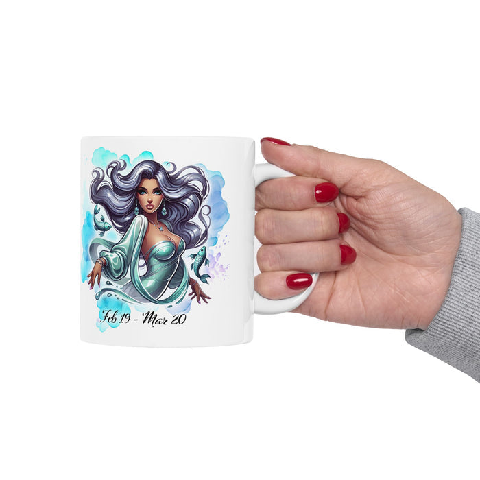 Pisces Zodiac Mug – Funny Astrology Coffee Cup, Pisces Gift, Horoscope Birthday