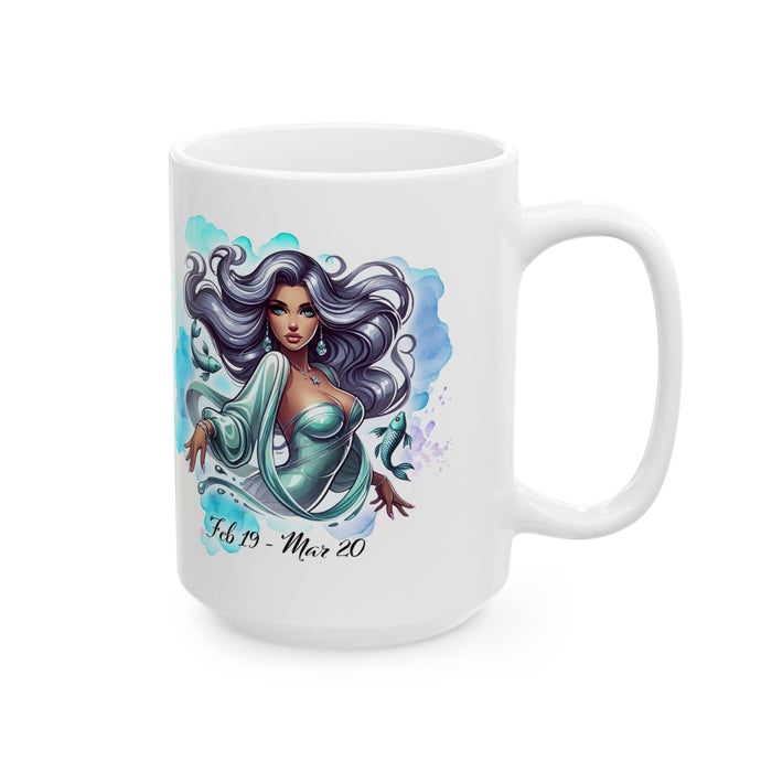 Pisces Zodiac Mug – Funny Astrology Coffee Cup, Pisces Gift, Horoscope Birthday