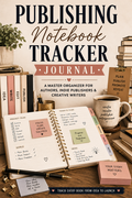 Publishing Notebook Tracker Journal | Master Organizer for Authors, Indie Publishers & Creative Writers