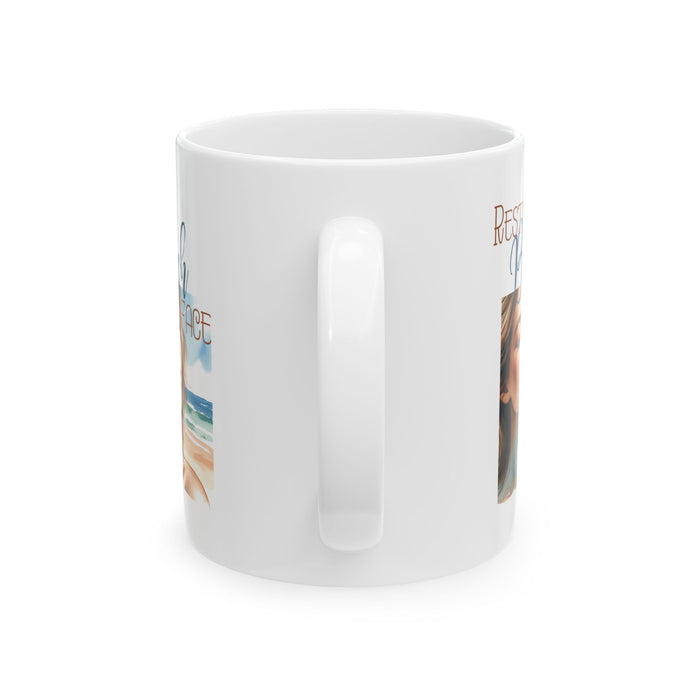 Resting Beach Face Coffee Mug