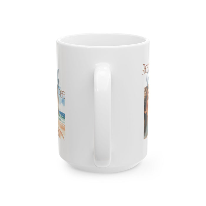 Resting Beach Face Coffee Mug