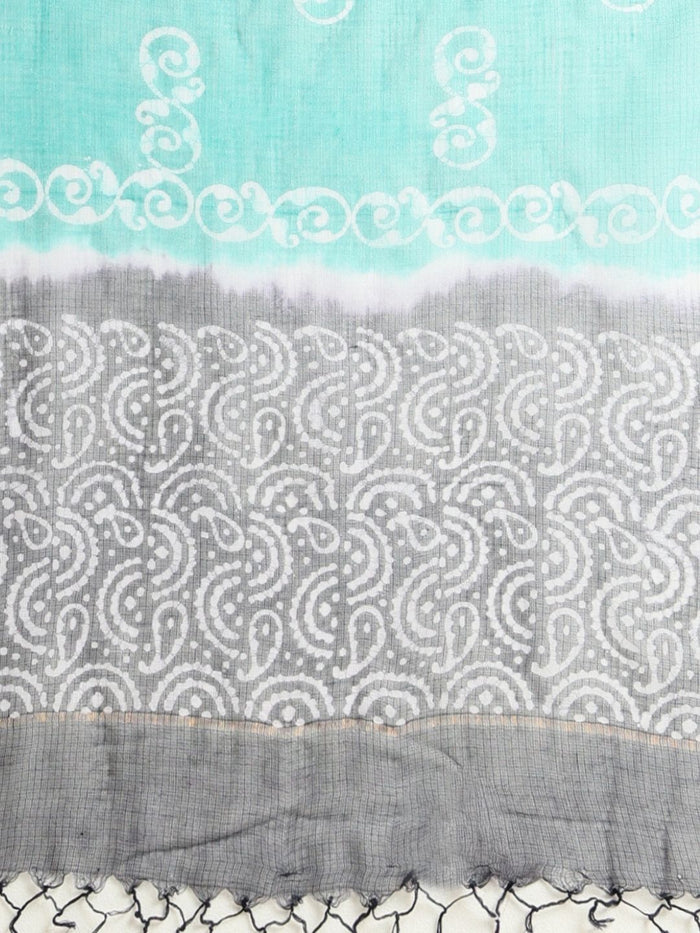 Indiehaat | Kota Doria Hand Wax Batik Suit Black