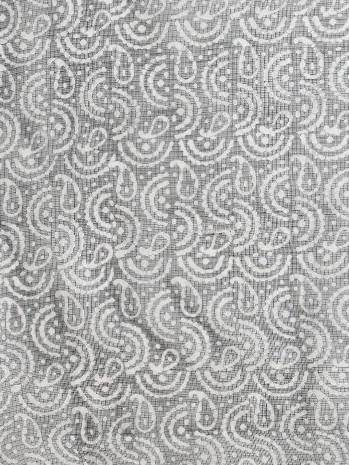 Indiehaat | Kota Doria Hand Wax Batik Suit Black