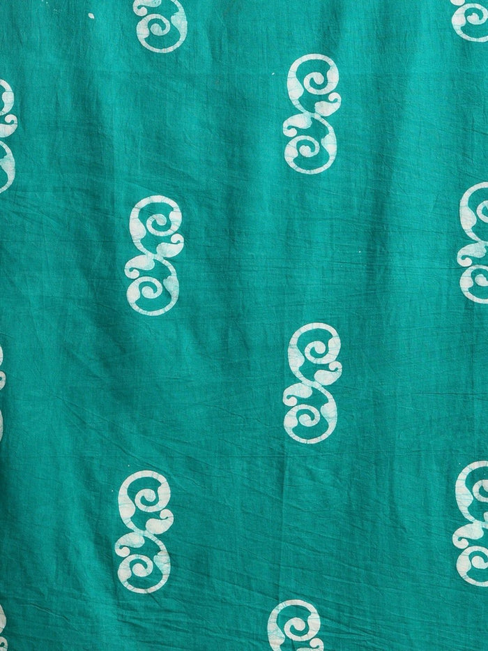Indiehaat | Kota Doria Hand Wax Batik Suit Black