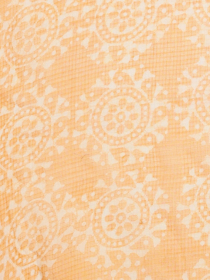 Indiehaat | Kota Doria Hand Wax Batik Suit Yellow