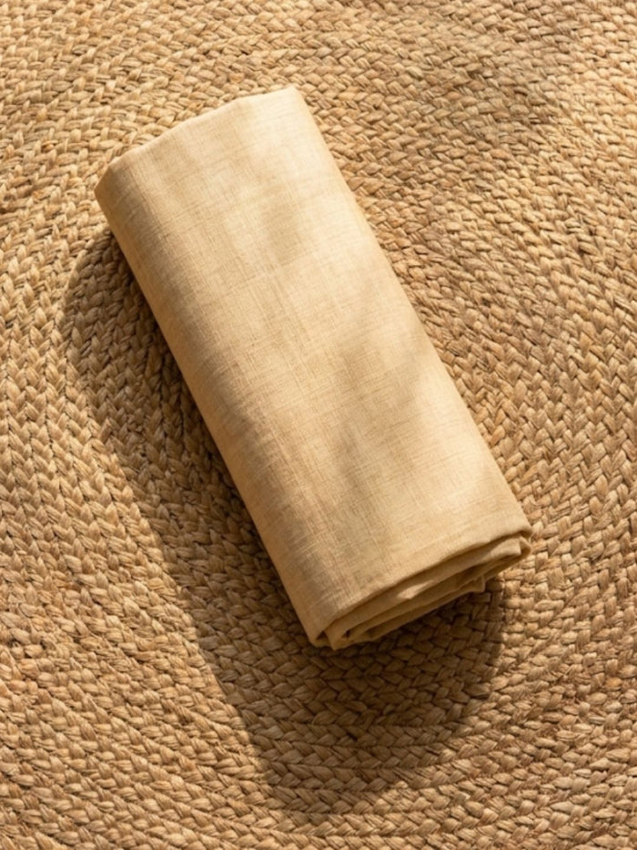 Indiehaat | Jamdani Cotton Suit Material Beige