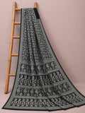 Indiehaat | Pink Georgette Chikankari Saree | Party Wear