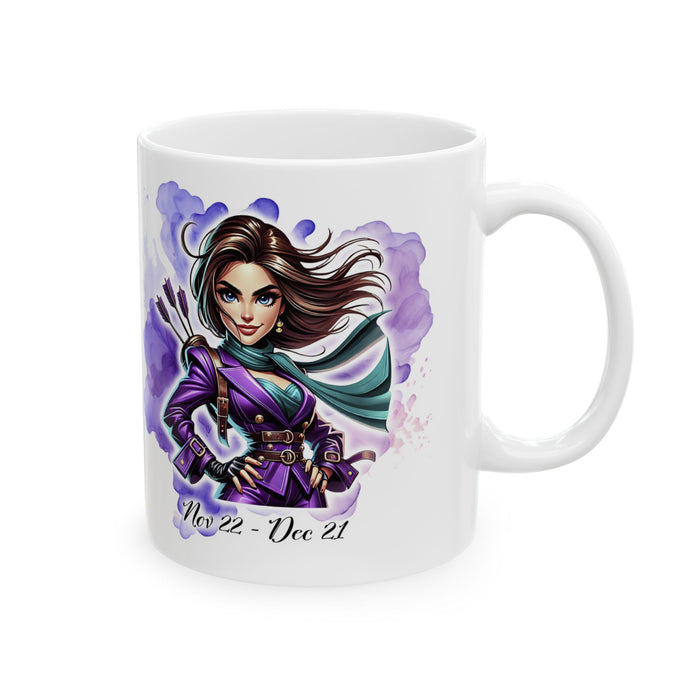 Sagittarius Zodiac Mug – Funny Astrology Coffee Cup, Sagittarius Gift Birthday