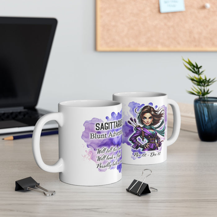 Sagittarius Zodiac Mug – Funny Astrology Coffee Cup, Sagittarius Gift Birthday