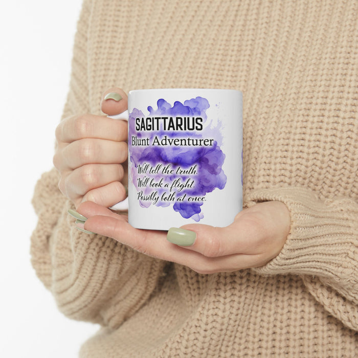 Sagittarius Zodiac Mug – Funny Astrology Coffee Cup, Sagittarius Gift Birthday