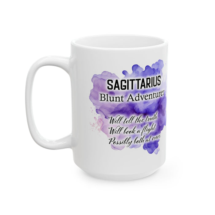 Sagittarius Zodiac Mug – Funny Astrology Coffee Cup, Sagittarius Gift Birthday