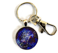 Scorpio Zodiac Sign Women's Purse Charm Keychain Handmade Keyrings for Women