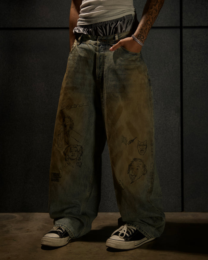 Scribble Denim