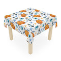 Sea Turtle Crab Beach Pattern Tablecloth Décor Nautical Theme