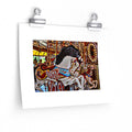 Seattle Carousel Horse Poster  Print, Merry Go Round Wall Art Home Decor