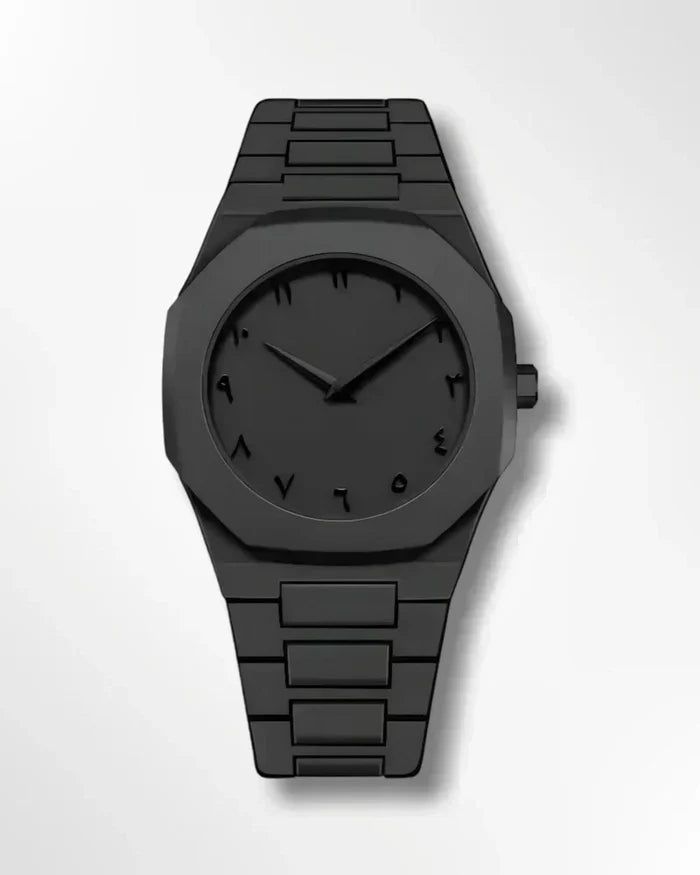 Stainless Steel Arabic Watch