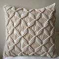Macrame Cushion Cover 
Size : 16X16-Indiehaat