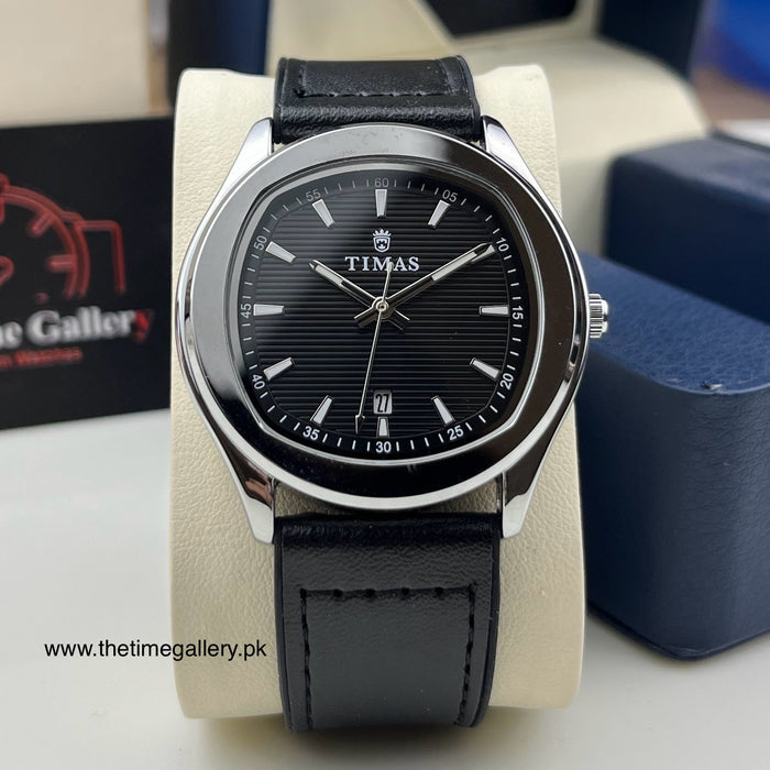 Stylish Leather Strap Watch TS-87