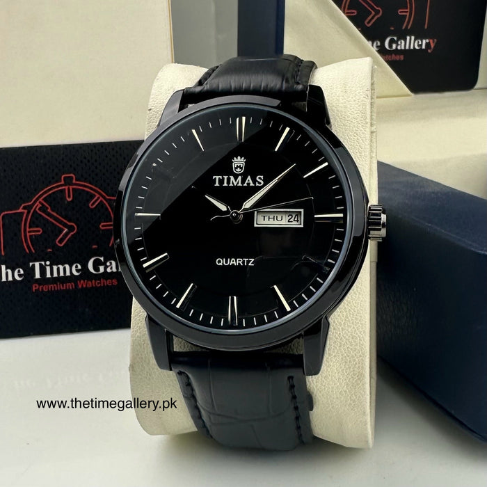 Stylish Leather Strap Watch TS-K6822