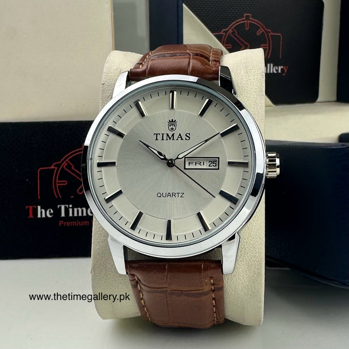 Stylish Leather Strap Watch TS-K6822