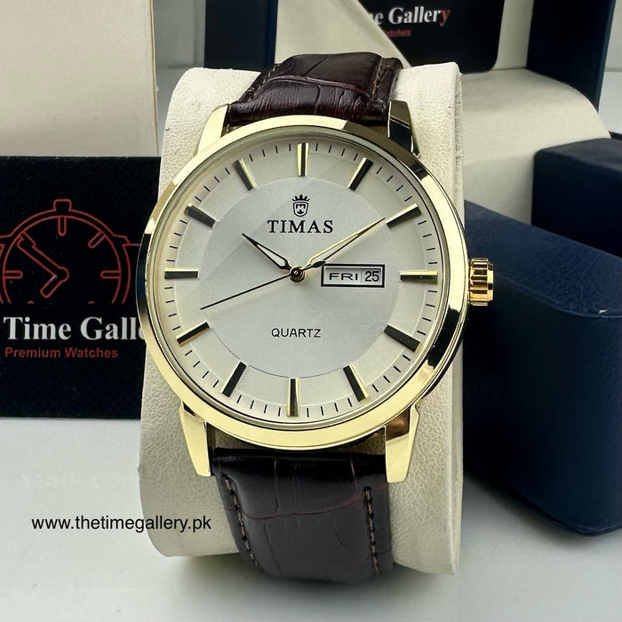 Stylish Leather Strap Watch TS-K6822