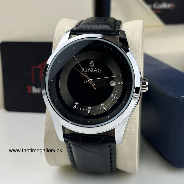 Stylish Leather Strap Watch TS-K70999