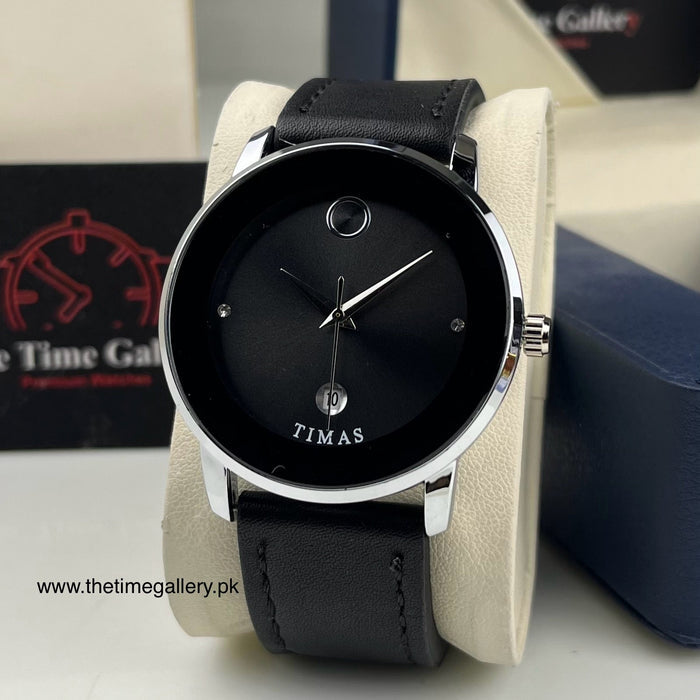 Stylish Leather Strap Watch TS-K7116
