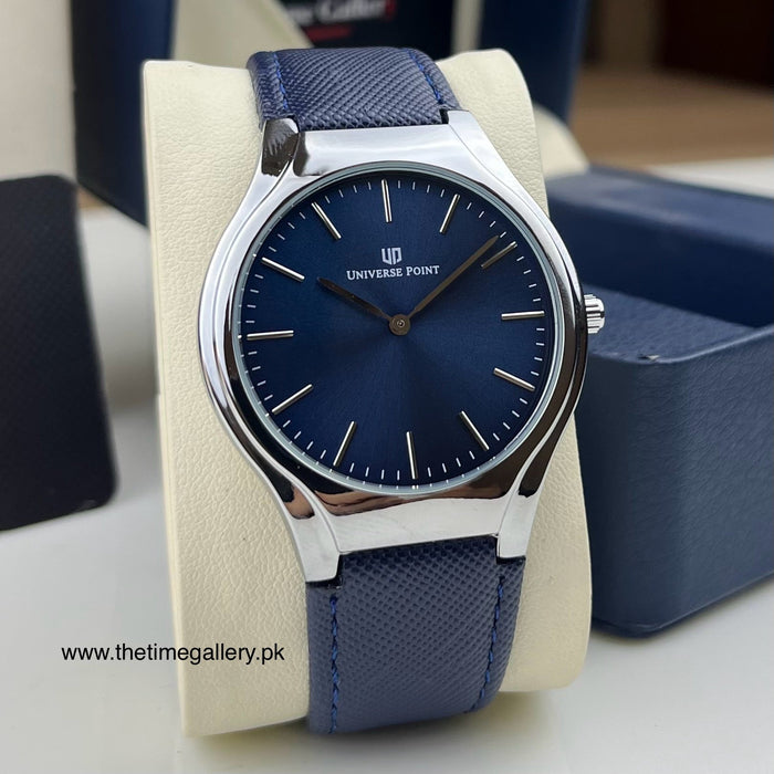 Stylish Leather Strap Watch UP-085