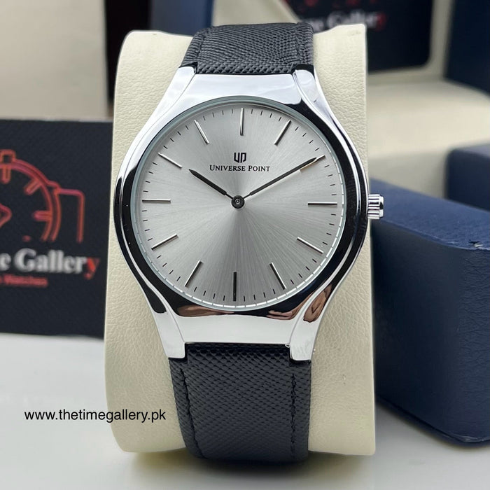 Stylish Leather Strap Watch UP-085