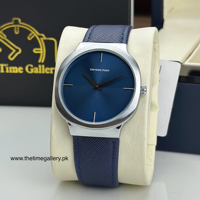 Stylish Leather Strap Watch UP-3949-2546