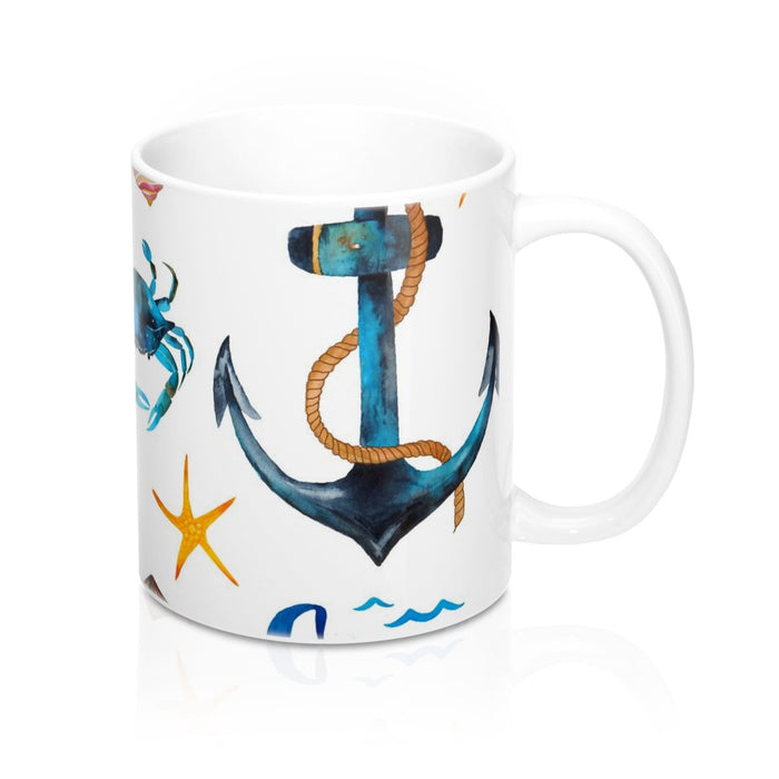 Summer Beach Tropical Coffee Mugs 11oz Ceramic